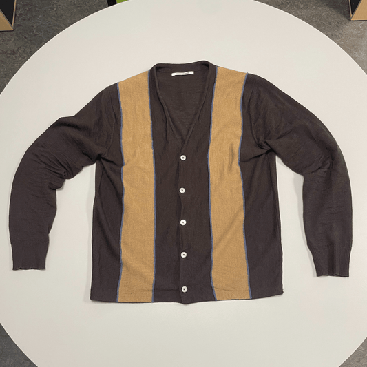 Brun Wood Wood cardigan - set fra fronten