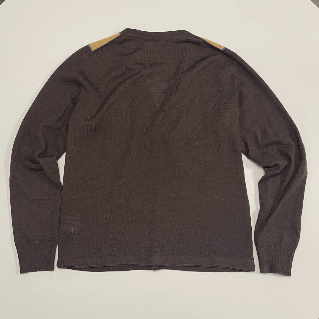 Brun Wood Wood cardigan - set bagfra